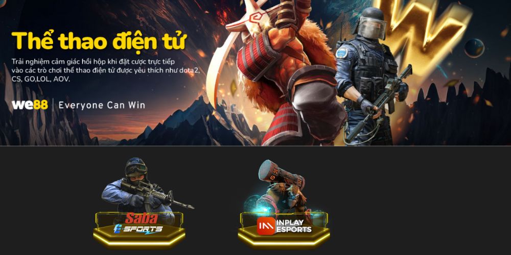 Esports tại W88