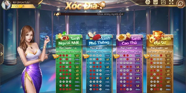 Nhà cái xóc đĩa CMD368 (minh họa)