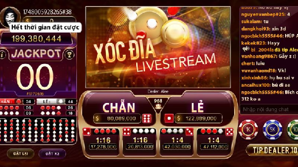 Xóc đĩa livestream — chất lượng phụ thuộc studio và đường truyền
