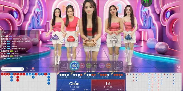 Nhà cái xóc đĩa GK8 (minh họa)