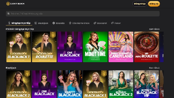Lucky Block — casino crypto & khuyến mãi